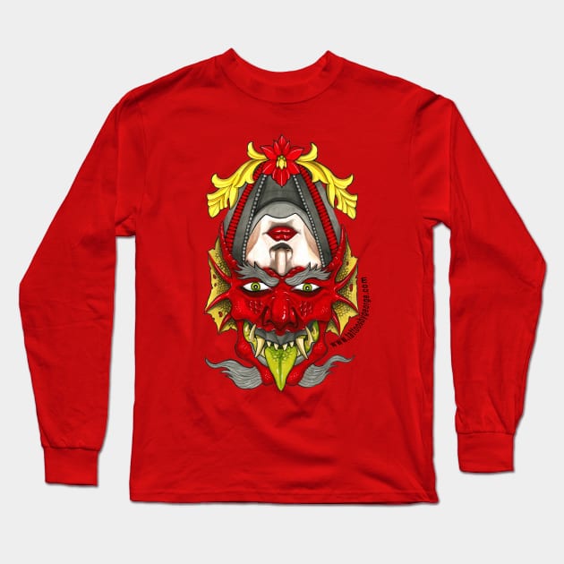 Devil/Woman Long Sleeve T-Shirt by Tattoos_by_George